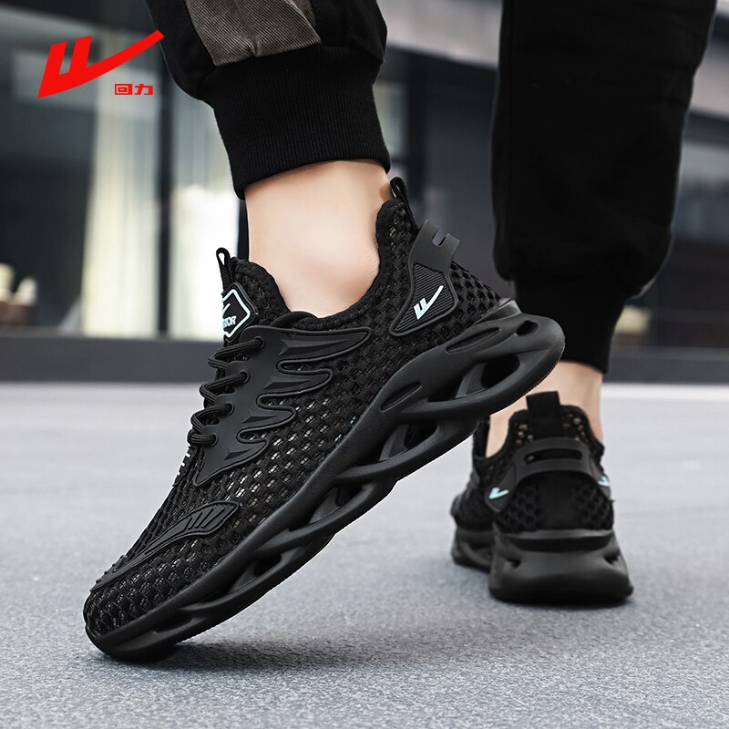回力网鞋男鞋2026新款夏季男士透气网面鞋运动休闲镂空网眼溯溪鞋