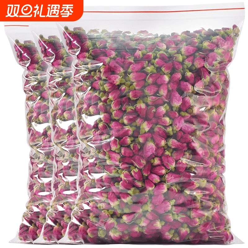玫瑰花茶500g玫瑰干花平阴食用重瓣玫瑰女人养生茶泡水花茶非特级