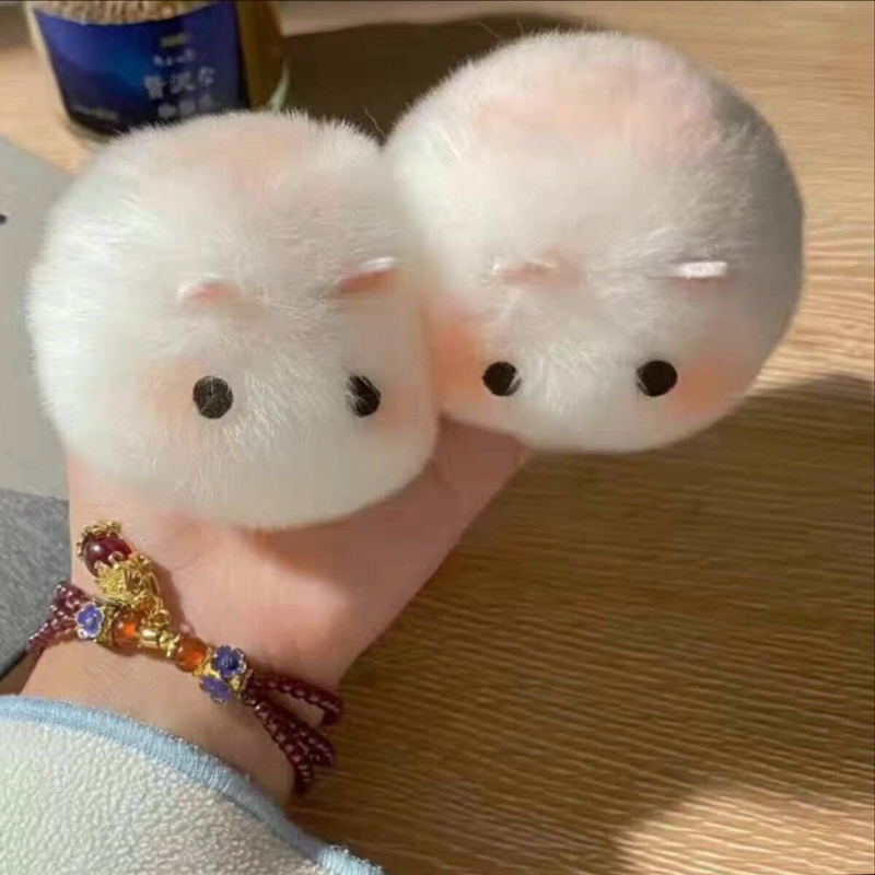 可爱小兔子发夹猫耳朵毛茸茸发卡