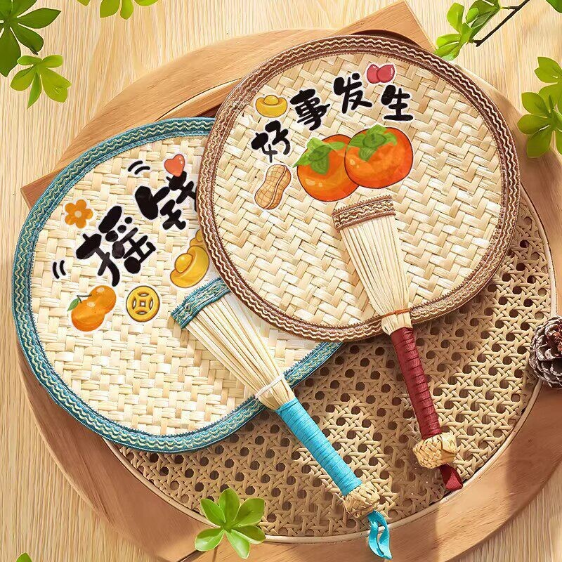 扇子蒲扇老式夏天家用大葵扇手工编织儿童宝宝婴儿耐用小扇子结实
