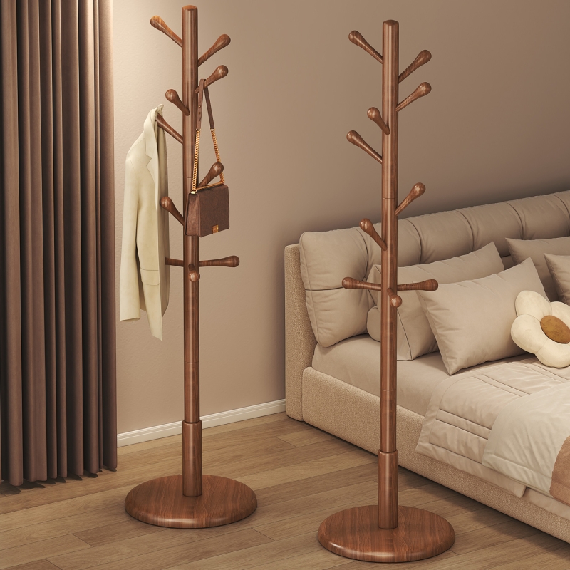 【好物推荐】实木落地衣帽架