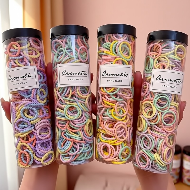 儿童皮筋不伤发橡皮筋宝宝扎头发弹性好女童发圈婴儿小号头绳发饰