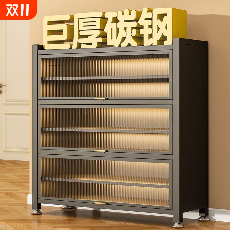 加厚碳钢质保十年家用鞋柜鞋架