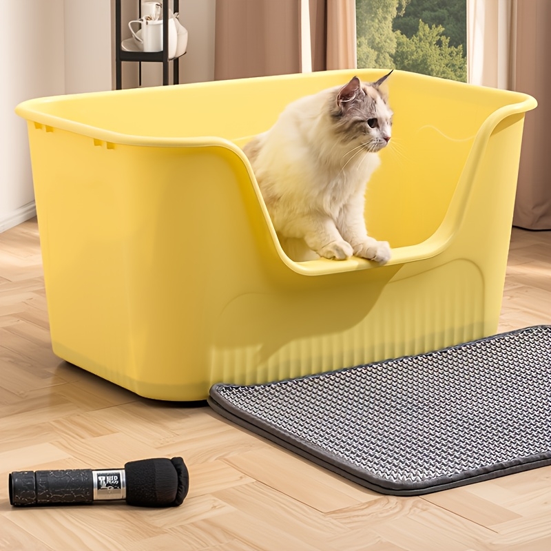 超大号猫砂盆半封闭防溅宠物用品