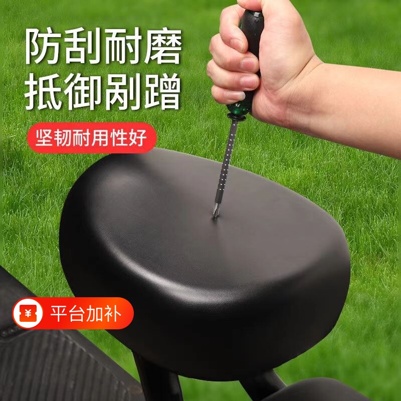 电动车座套防水防晒爱玛雅迪电动车坐垫套四季通用自行车套子后座