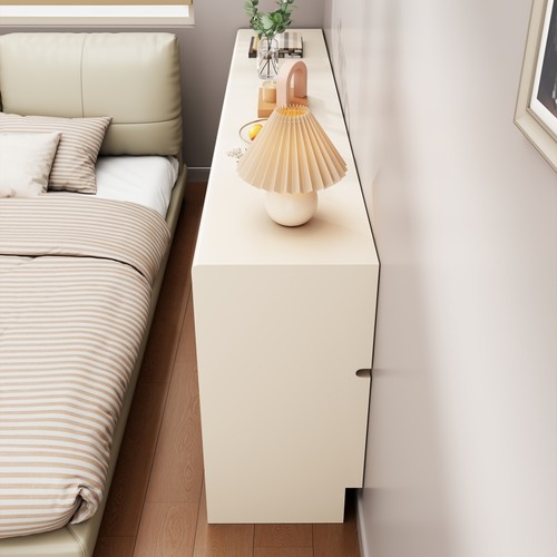 床边长条夹缝柜暖气片长条桌床头