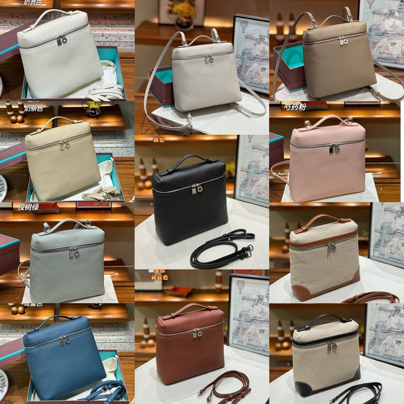 爱马女仕头层粒面小牛皮lp23.5CM双肩包凯莉真皮男女旅游大容量书