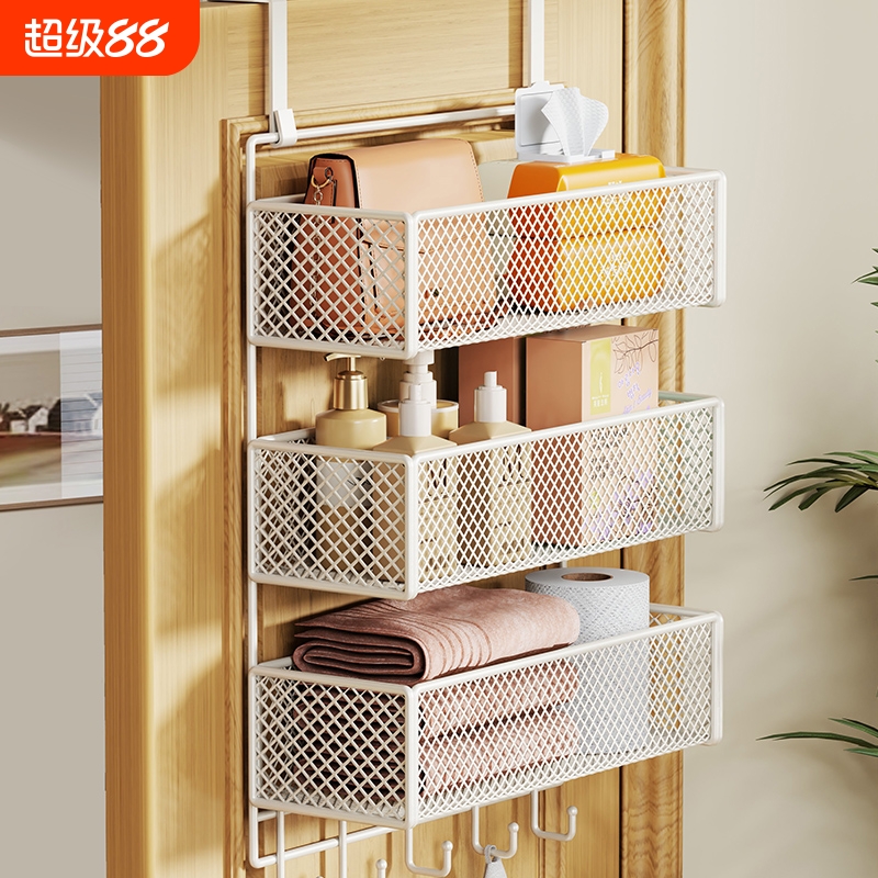 加长门后挂钩浴室门带挂钩免打孔