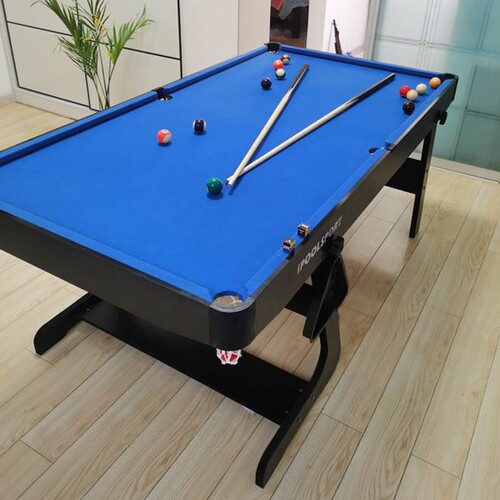 IPOOLSPORT折叠台球桌 美式标准桌球台家用大号