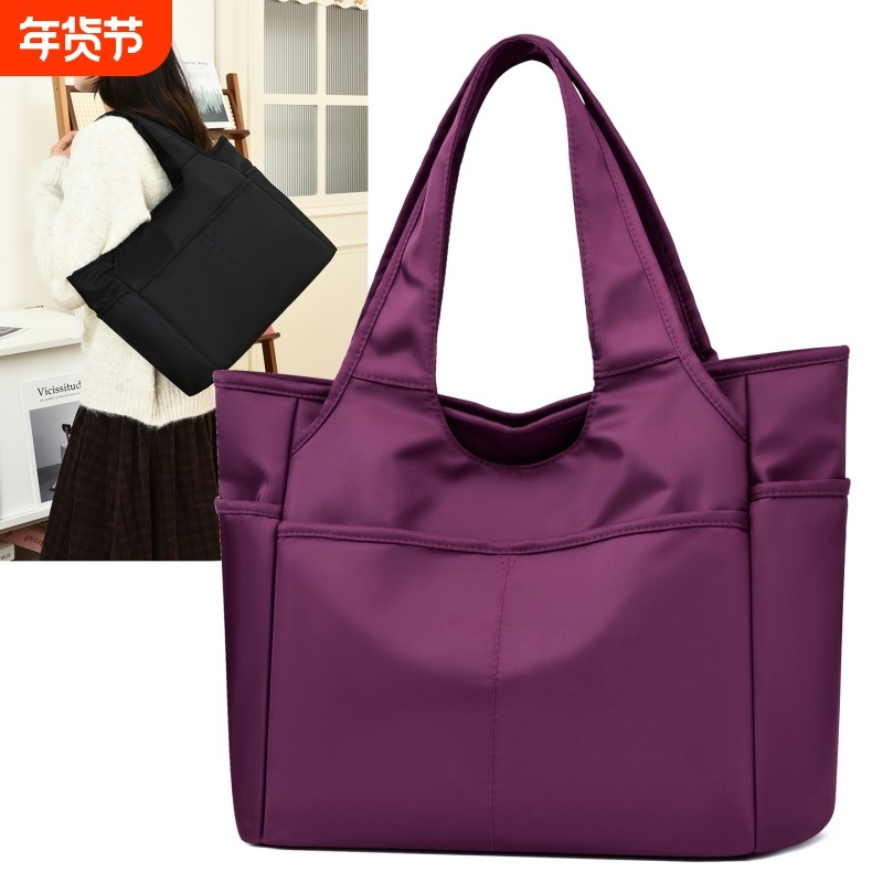 2026新款潮手提牛津布女尼龙单肩舞蹈包布包休闲多兜大容量旅行包,箱包皮具/热销女包/男包,托特包,淘宝优惠券,粉丝福利购,淘宝优惠卷