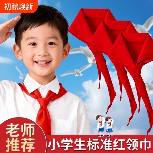 【全网热销】小学生红领巾不掉色