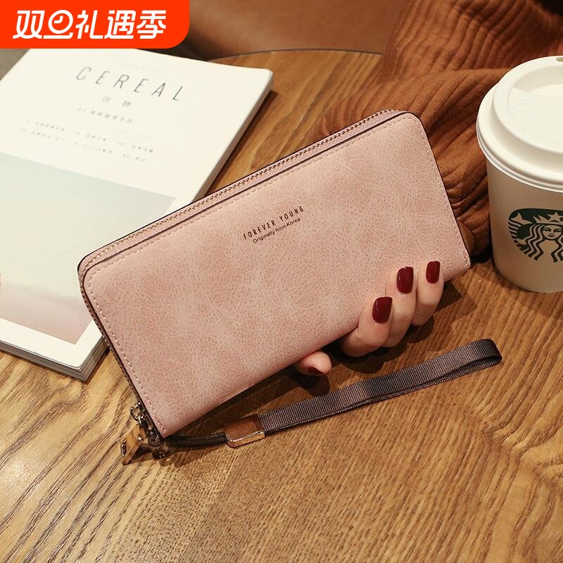 卡包钱包一体包女式超薄大容量