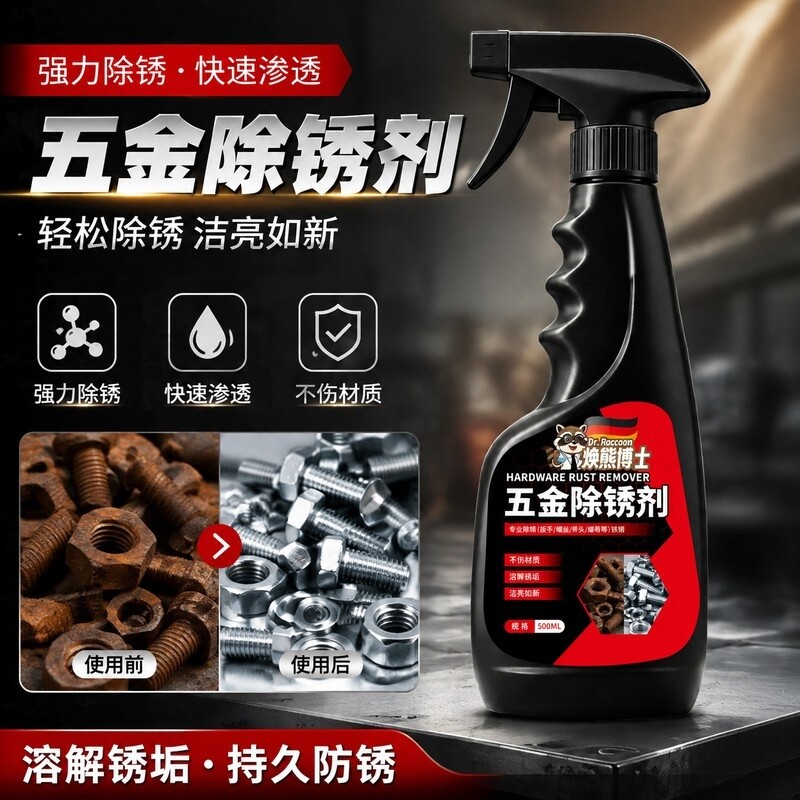 除锈剂金属快速清洗强力除锈工业金属...