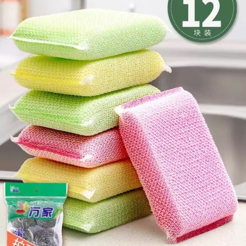 加厚洗碗海绵洗刷大王百洁布家用洗碗布厨房清洁用品刷碗刷锅神器
