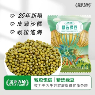 当季 新粮东北绿豆500g农家新货绿豆汤粥绿豆糕易煮出沙五谷杂粮豆