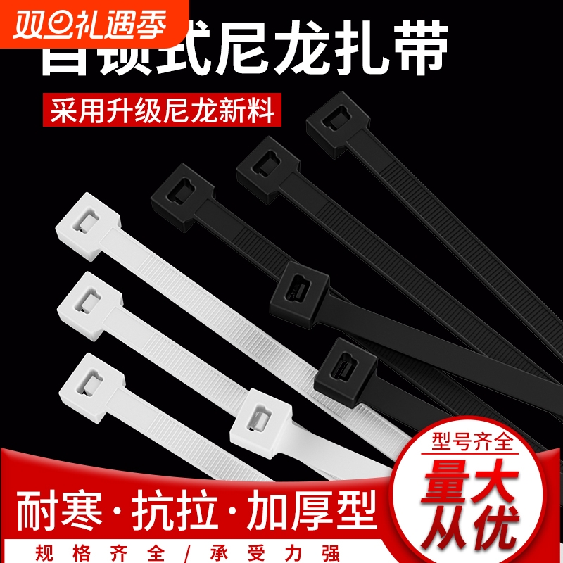 自锁式尼龙扎带电线束线带高强度