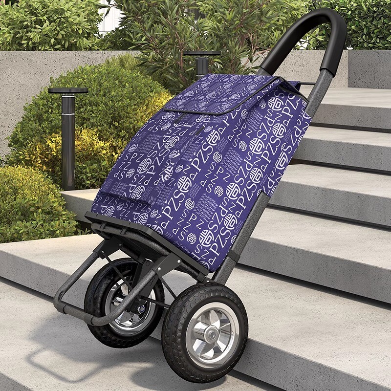 购物车折叠手拉车便携拉杆拖车家用买菜车小拉车轻便拉杆车推车