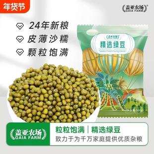 湖上粮仓绿豆一斤薄皮优质当季绿豆粥可发芽绿豆汤糕原料农家1