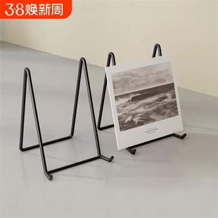 桌面创意展示架书海报卡画板支撑框桌面迷你小支架摆件明信片架子