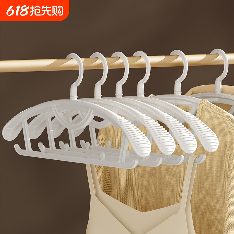 加厚衣架家用挂衣晾衣服大衣挂架无痕撑子防肩角滑衣撑架子不鼓包