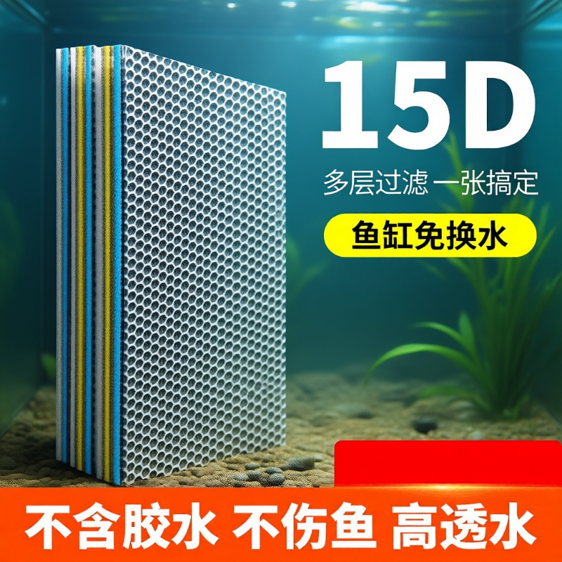 鱼缸高密度过滤棉|超5000次加购