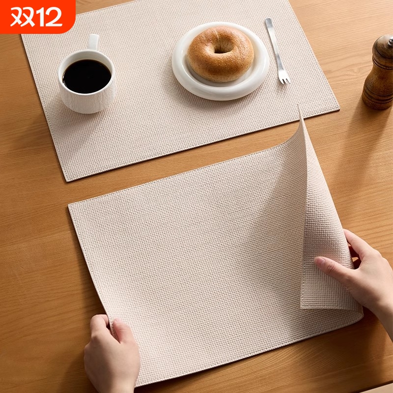 2026新款餐垫皮革西餐垫桌垫隔热垫碗垫轻奢高级感餐具垫防水防油