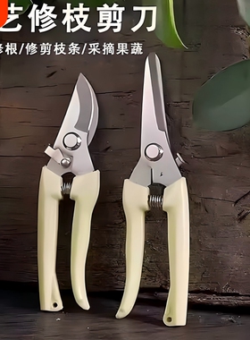 园艺剪修枝剪花剪园林剪刀花艺剪剪树枝果树剪刀枝修花卉省力剪子