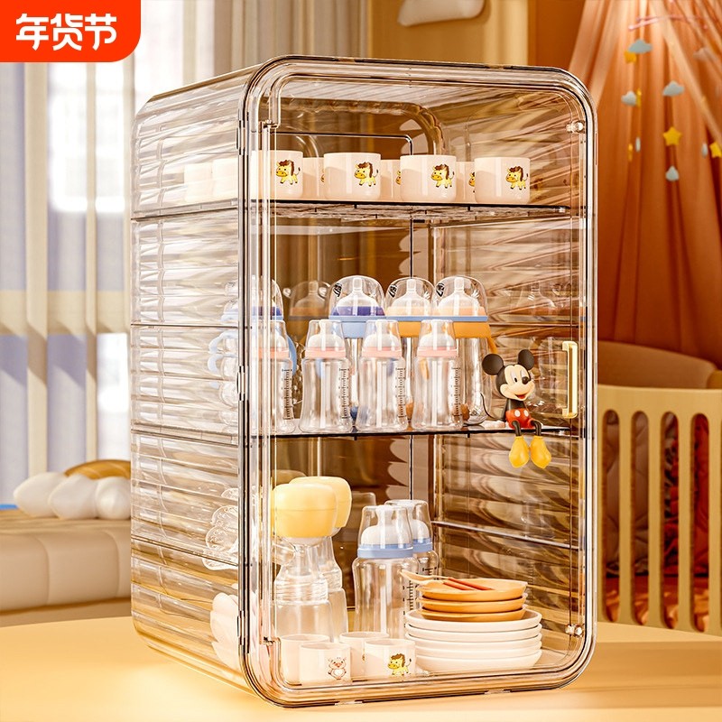 宝宝餐具收纳盒奶瓶收纳箱婴儿专用辅食工具收纳柜碗筷沥水架碗柜,厨房/烹饪用具,厨房置物架/置物柜/角架,淘宝优惠券,粉丝福利购,淘宝优惠卷