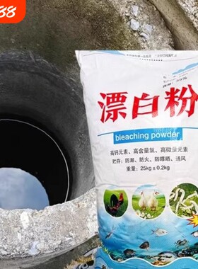 井水饮用水消毒食用漂白粉净水片自来水净化药片剂水井水质鱼塘