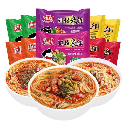 过桥米线速食非油炸泡面宿舍方便