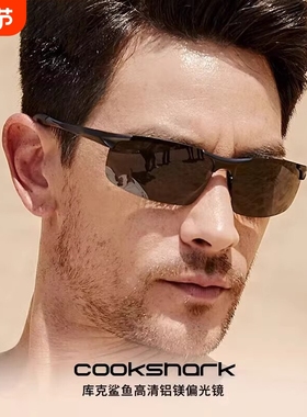 新款2025男士偏光太阳镜开车驾驶司机潮飞行员墨镜钓鱼眼镜变色