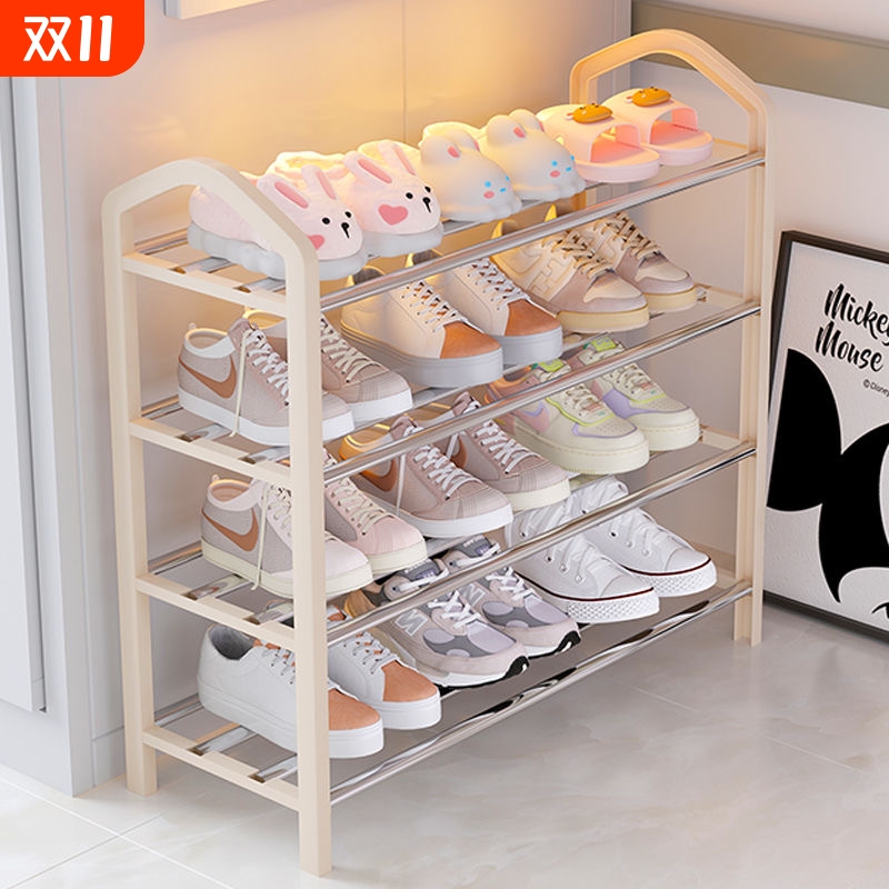 简易鞋架多层家用鞋柜子学生宿舍门口收纳箱组装经济型置物架