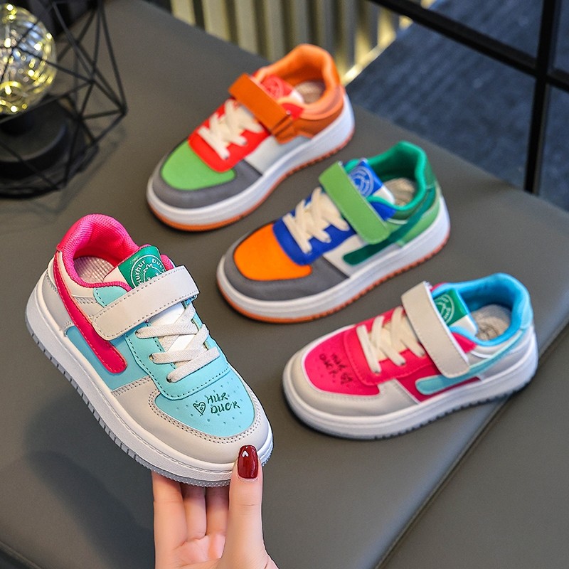 新款鸳鸯鞋运动鞋男童ab款中大童儿童潮流休闲低帮鞋女孩学生板鞋