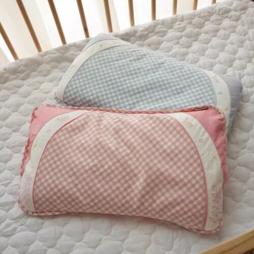 中低枕儿童苎麻枕头 3-8岁幼儿园儿童夏季透气午睡枕  四季 可用