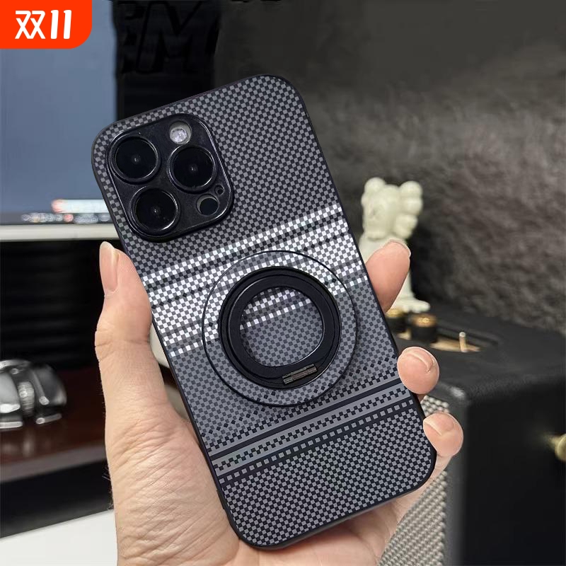 简约磁吸可支架手机壳