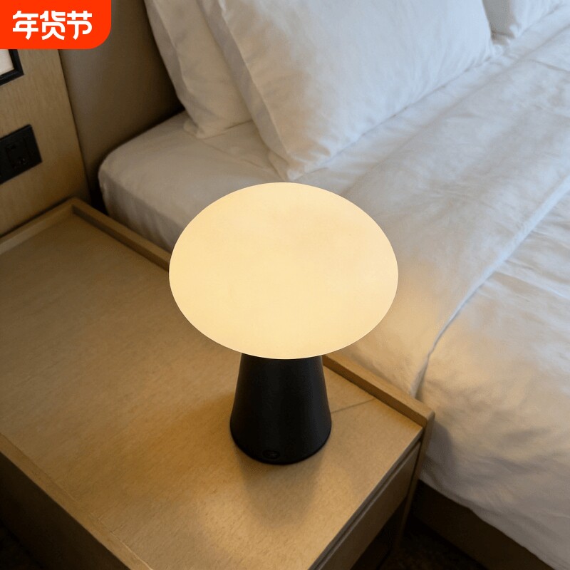 新款水母台灯卧室床头灯触摸浪姐复古氛围感装饰灯高级感网红护眼