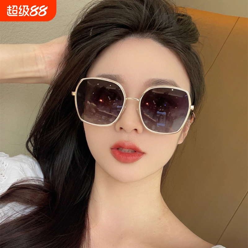 2025偏光防紫外线墨镜女款高级感新款女士太阳眼镜防晒显脸小圆脸