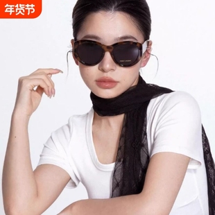 PANCY加大遮颧骨！时髦复古大框墨镜高级感显脸小百搭太阳镜女
