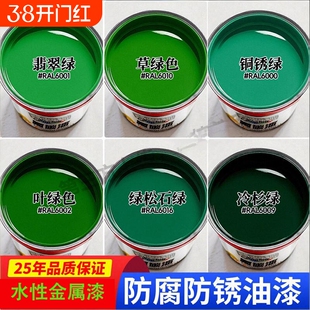 入户门改色翻新漆铁门旧大门专用自刷水性金属防锈油漆铁红哑光