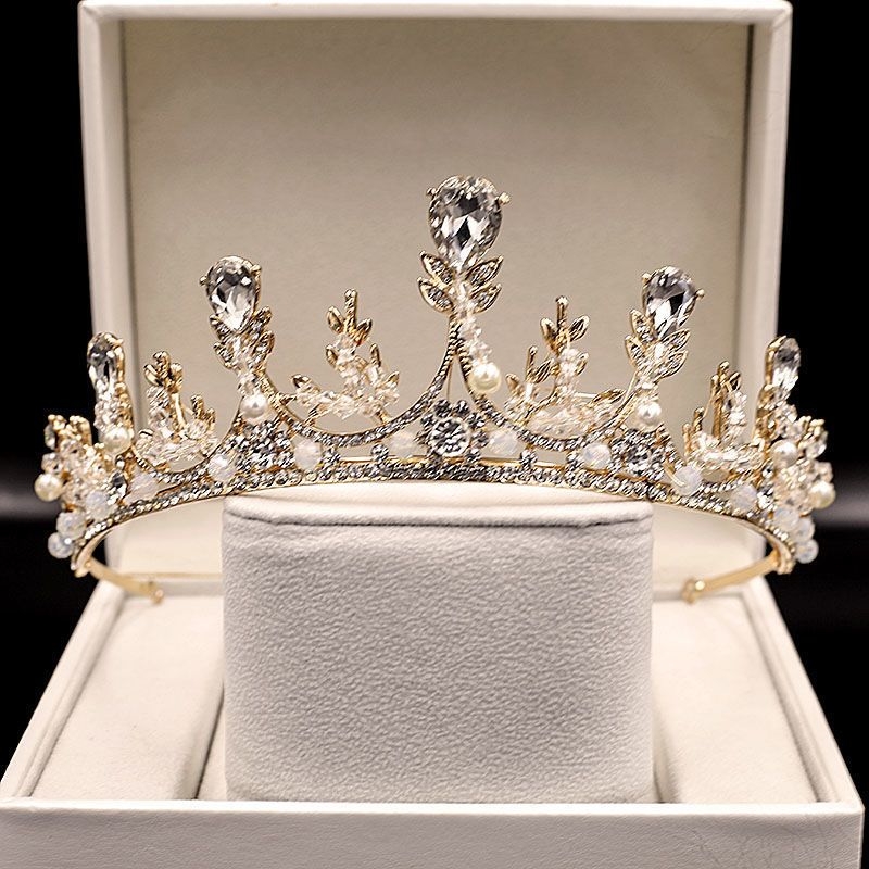 皇冠头饰儿童生日公主高端大气发箍小女孩女童王冠十八岁礼物头冠
