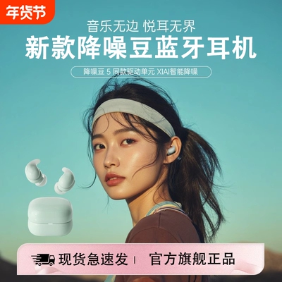 蓝牙耳机2025新款适用索尼华为入耳式降噪豆XM5迷你睡眠无线通用