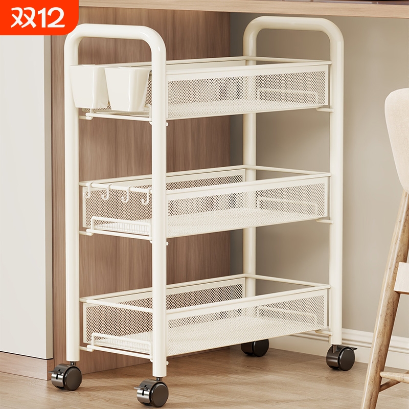 宿舍小推车置物架寝室书桌下