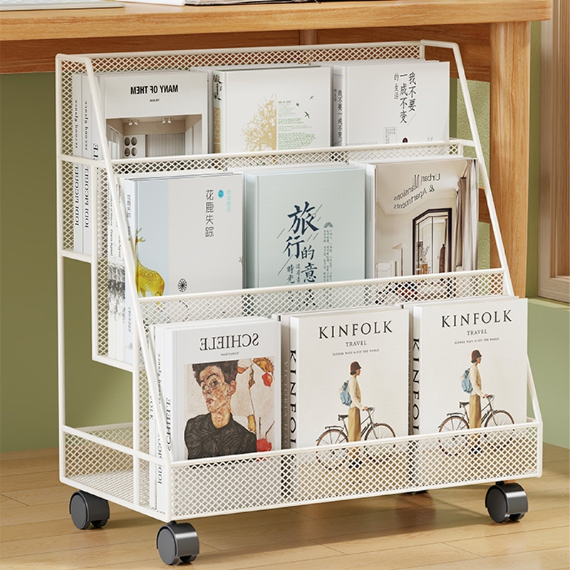 桌下书架报刊架儿童书架可移动