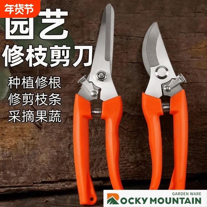 修枝剪粗枝剪树枝剪绿植强力园艺剪修剪树枝果树园林工具园艺剪子,鲜花速递/花卉仿真/绿植园艺,剪刀,淘宝优惠券,粉丝福利购,淘宝优惠卷