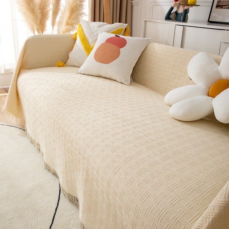 北欧一整张沙发巾盖布全盖沙发垫套罩盖毯单三人四季通用防猫抓,居家布艺,沙发套,淘宝优惠券,粉丝福利购,淘宝优惠卷