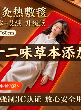 艾灸热敷毯电加热全身通用