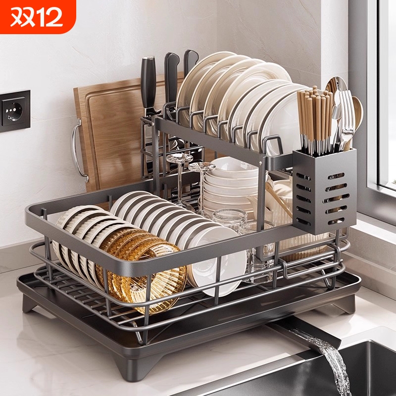 碗碟收纳架沥水篮碗架碗盘碗筷