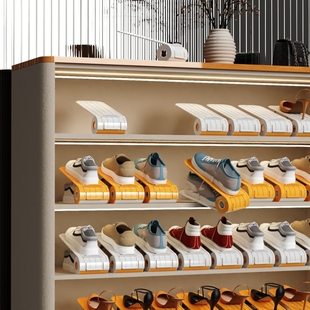 盒折叠塑料存放鞋 迷人计鞋 鞋 柜收纳神器省空间简易宿舍放鞋 架 子鞋