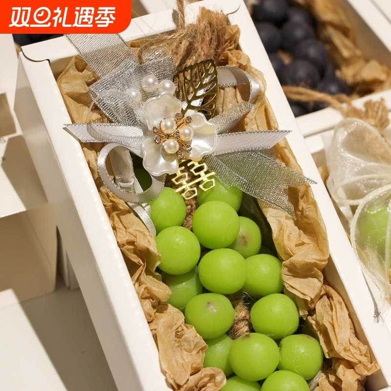 葡萄香皂整串纯手工串家用香薰皂洗手仿真青提形状肥皂伴手礼盒