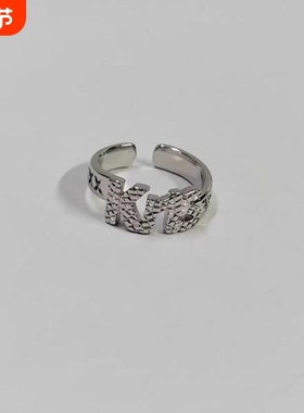 Kris 20XX简约戒指设计感高级明星周边精致细节小众个性时尚百搭